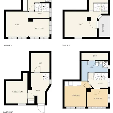 Dinbnb Homes I 200m To Bryggen I Make Memories With Friends And Family! Будинок відпочинку *